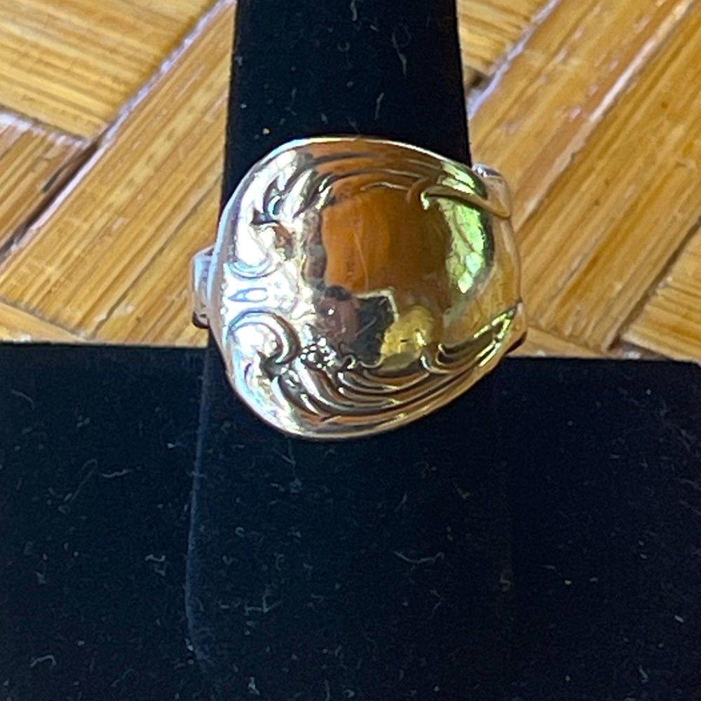 Towle Old Master vintage spoon ring